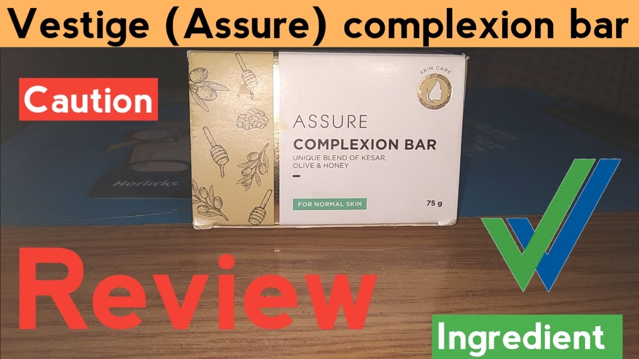 Assure complexion bar review || Vestige Assure Soap || assure complexion bar benefits