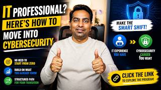 IT Professional? Here's how to move into Cybersecurity