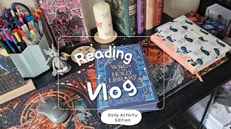 Reading Vlog well that didnt go to plan vlog I read the cat and mouse duet