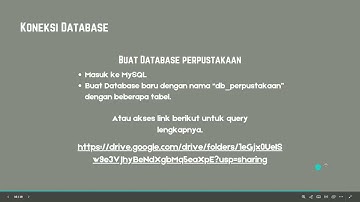 Pemrograman Berbasis Objek: Koneksi Project Java ke Database MySQL menggunakan JDBC