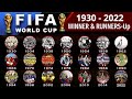 FIFA World Cup Winners & Runners-up From 1930 to Present | Fifa World Cup All Seasons Winners |