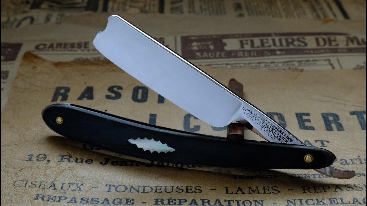 Обзор опасной бритвы Geo.  Wostenholm.  IXL. Sheffield.