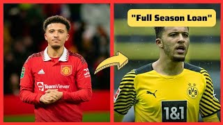 🤯 Update! Jadon Sancho To Go On A Season Long Loan To Dortmund