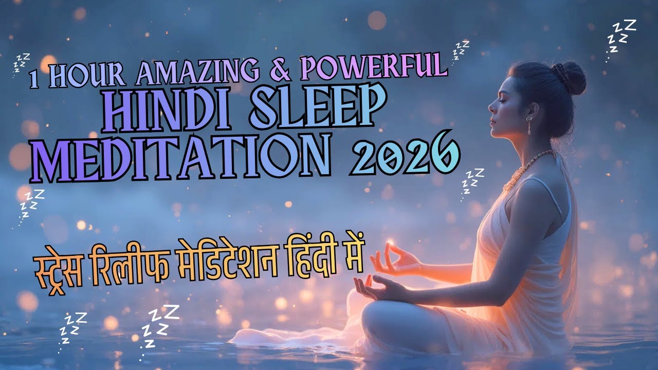 Deep Sleep Hypnosis in Hindi | Overthinking को खत्म करें & Peacefully ...