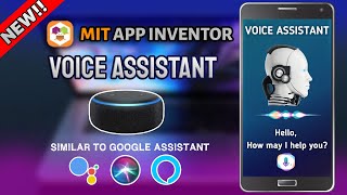 Create a Voice Assistant / ChatBot [AI] || MIT App Inventor || Text To Speech + Speech Recognition screenshot 5