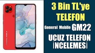 3000 Tlye Telefon Öneri̇si̇ General Mobile Gm 22 İnceleme Ve Özellikleri