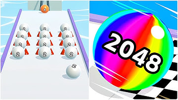 Ball Run 2048 - Gameplay New Update All Levels Android, iOS Part 26
