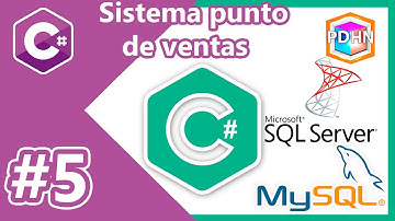 Como crear un sistema punto de ventas en C# con MySQL & SQL Server #5