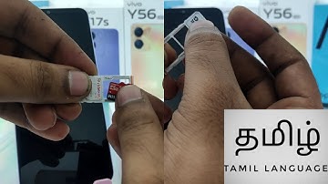 How to Insert sim and SD card in REDMI 12C in Tamil | How to Insert SIM and SIM Cards into Redmi 12C