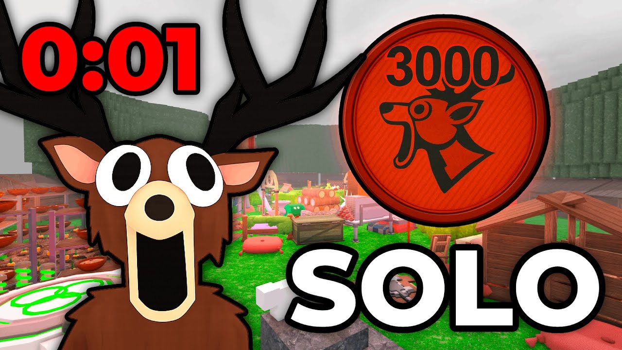 How I SPEEDRAN 3,000 NIGHTS In THIS FOREST! (24 HOURS)