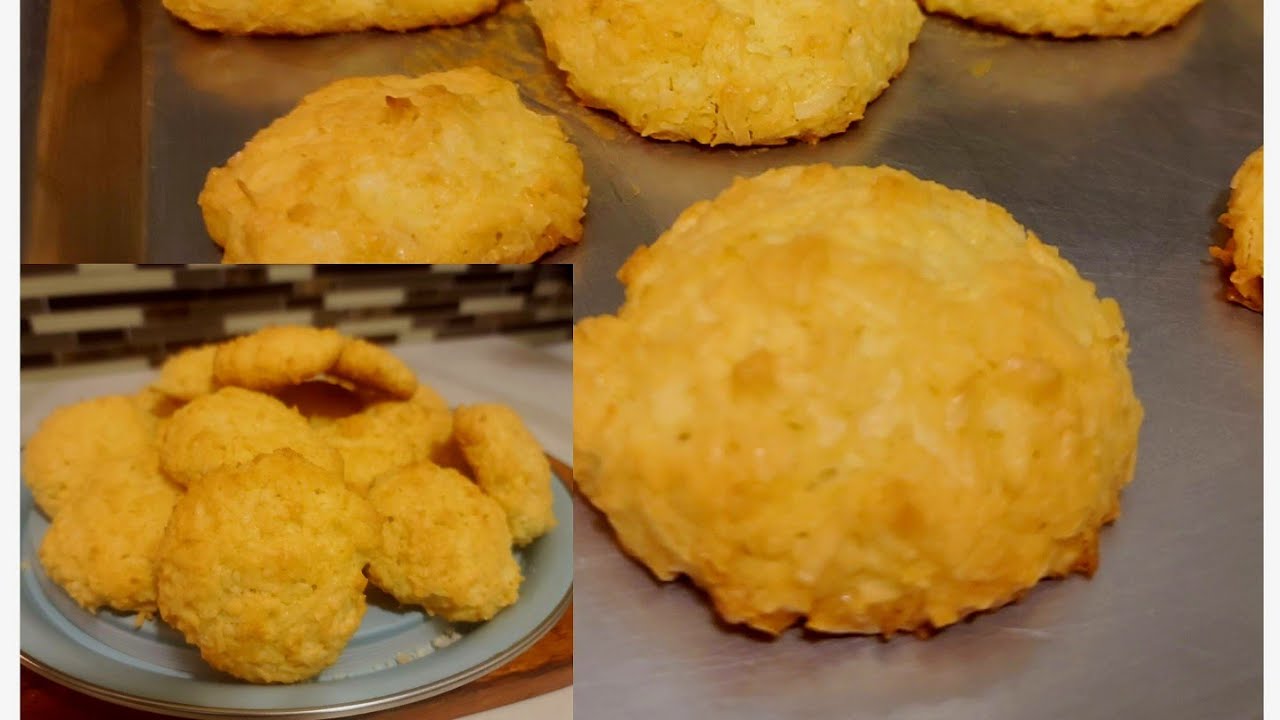 galletas de Coco fácil pocos minutos solo 1 taza de harina 👈❗️❗️