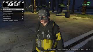 Grand Theft Auto 5 Online Tim Burton Batman Outfit tutorial
