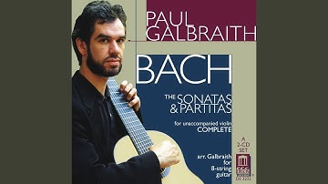 Violin Sonata No. 1 in G Minor, BWV 1001 (arr. P. Galbraith) : I. Adagio