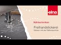 Freihandstickerei |  Nähtutorial | KreativZeit | Elna Deutschland GmbH