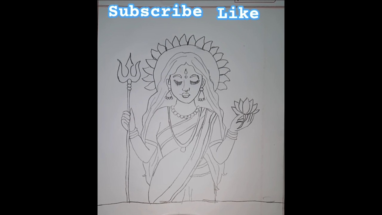 mahadev ji ka drawing