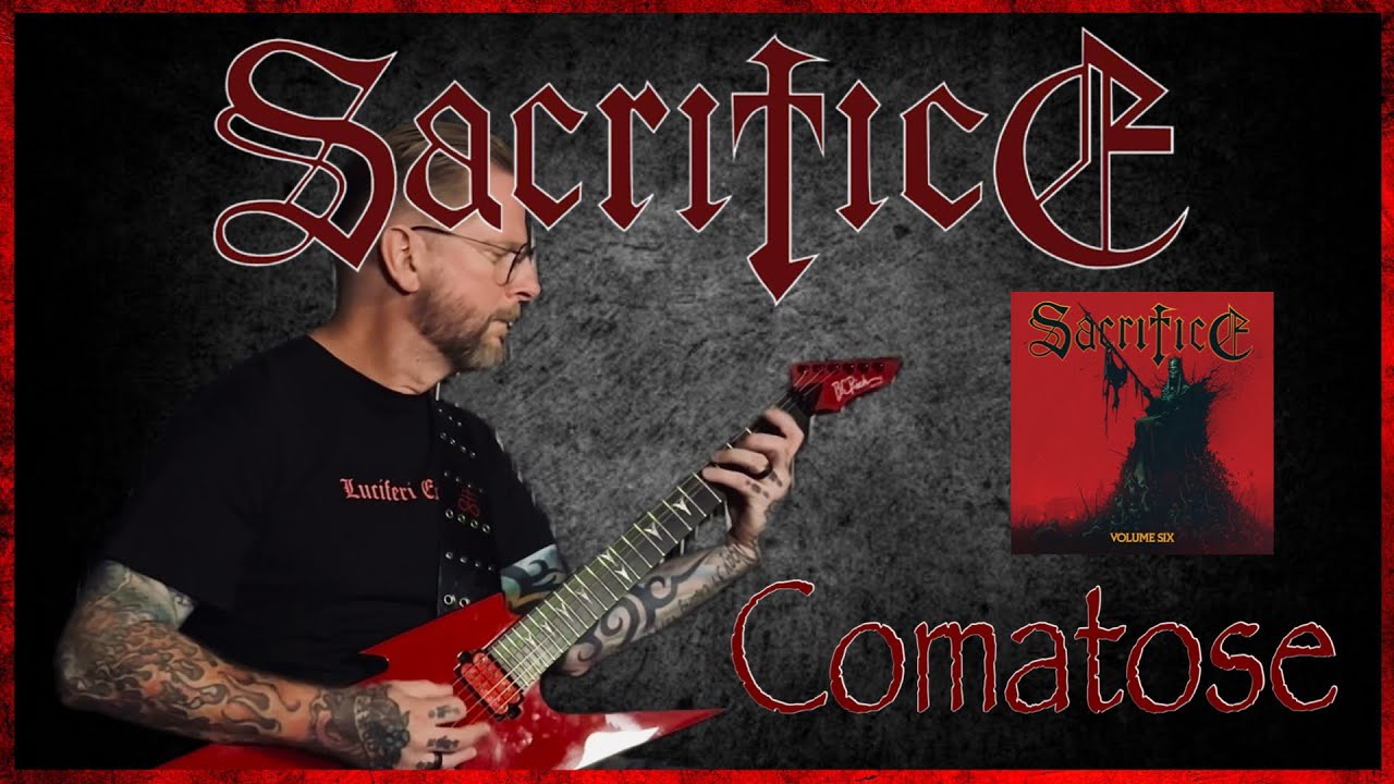 Sacrifice 'Comatose' from Volume Six Guitar Cover Playthrough on B.C. Rich Erik Rutan Ironbird MK2