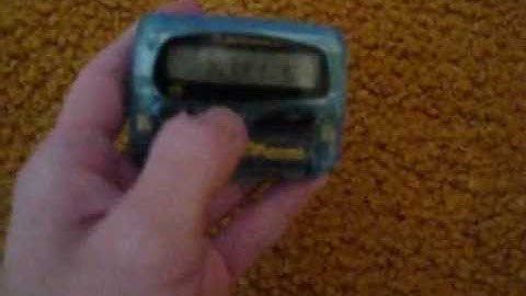 Retro Motorola eXpress Xtra Numeric Pager 90s Tech Flashback | Old School Pager Demo