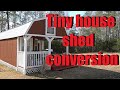 DIY Shed Conversion Tiny House