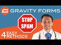 Stop Gravity Forms Spam - 4 FREE Methods That Work