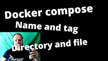 Docker Compose Image name and tag