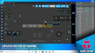 KoPlayer Emulator Set Manually Key Mapping For Free Fire