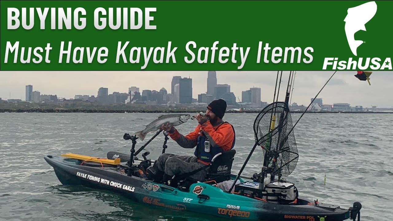 Two MUSTHAVE Safety Items for Kayak Fishing Offshore Fishing