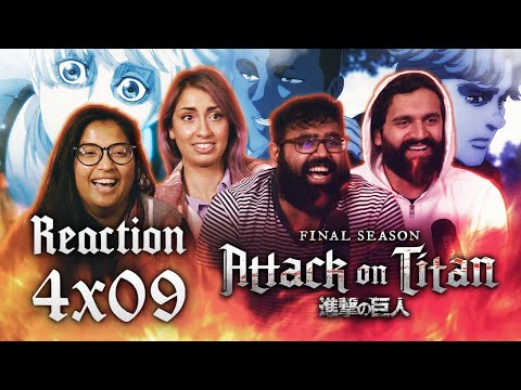 Attack on Titan Dub - 4x9 Brave Volunteers - Group Reaction