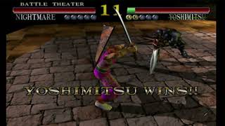 Soul Calibur(Dreamcast)-Nightmare vs Yoshimitsu III 