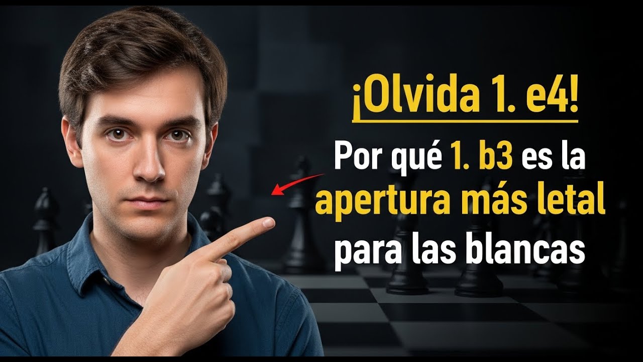 ¡Olvida 1. e4! Por qué 1. b3 es la apertura más letal para las blancas