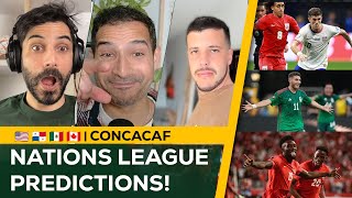 CANADA, MEXICO, USA, PANAMA, Who Wins? | Our CONCACAF Nations League Predictions!