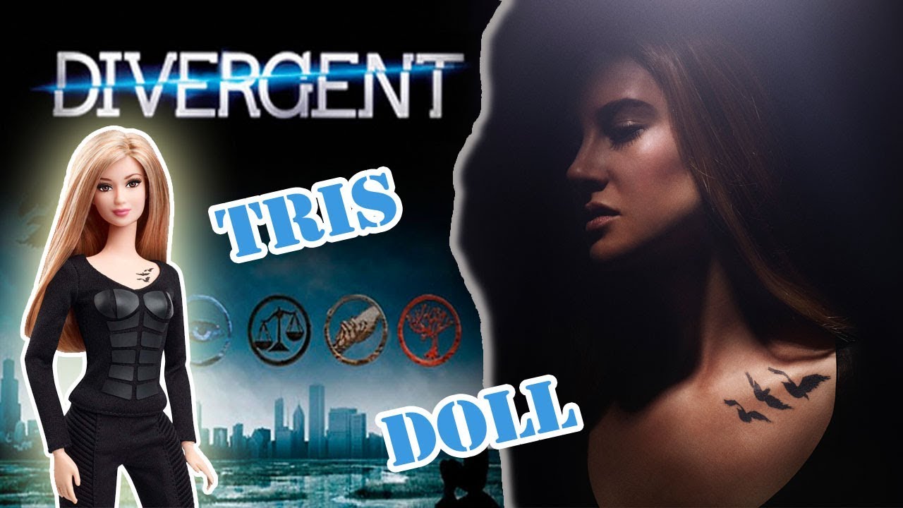 Barbie Tris Divergent/Review/Обзор и распаковка куклы Барби Трис Дивергент