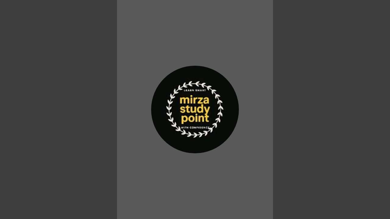Mirza study point live - YouTube