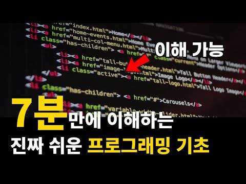   초등학생도 이해하는 프로그래밍 기초