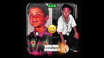 Ronaldo X Neymar X Age 😇