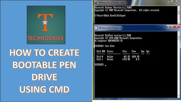 How to make bootable Pen Drive by using CMD prompt | Windows Xp, 7, 8.1, 10 and Linux