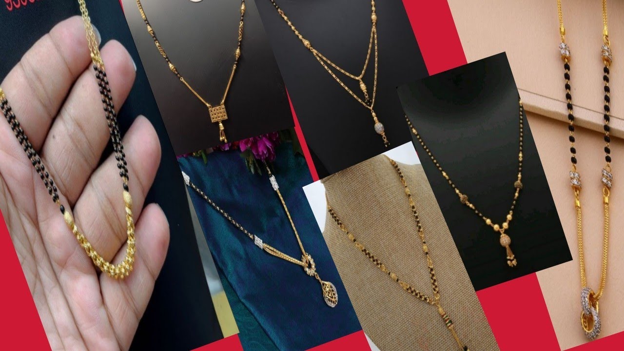 Gold Mangalsutra Latest Designs//Daily Wear Mangalsutra Designs//Short