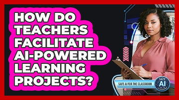 How Do Teachers Facilitate AI-Powered Learning Projects?