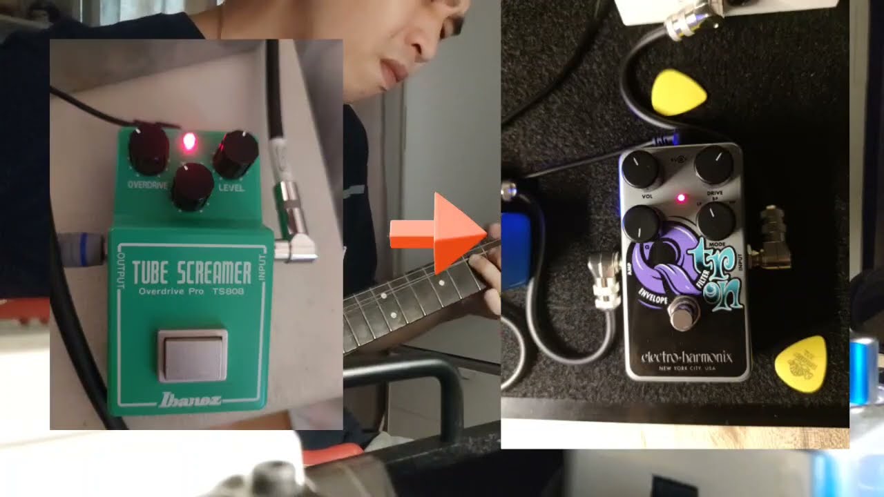 John Mayer-I DON'T TRUST MYSELF(WITH LOVING YOU) intro 'album version' tone mimic w/ EHX Nano Q-tron