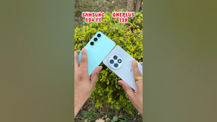Samsung S24 Fe Vs Oneplus 13R Camera Test #shorts