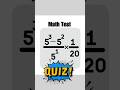 Math Test | Math Puzzle | Brain Test | Math Quiz | APTITUDE & REASONING | RRB SSC #shorts #aptitude