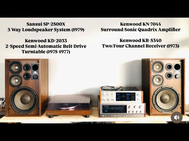 Sansui SP-2500X 3-Way Loudspeaker System - YouTube