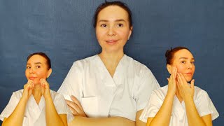 10 min LIFTING massage for middle third and lower third of the face