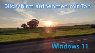 Windows 11 screen recording without an extra program Screen recording Win 11 screenshot 5