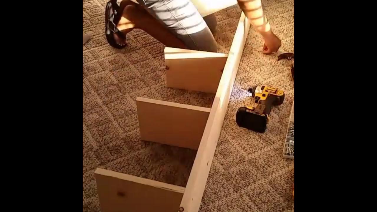 DIY 15 WOOD lack shelves (IKEA dupe) YouTube