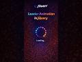 Loader Animation in jQuery | Website Loading Effect Tutorial #coding #shorts