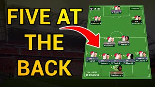 The Most Overpowered Back 5 Tactics In FM24! Ultimate 532 Tactics