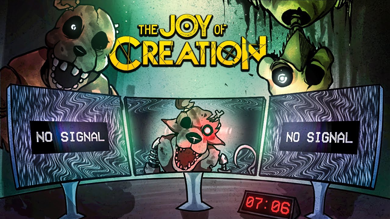 THE JOY OF CREATION es muy ATERRADOR 🎮👹 |  [DEMO]