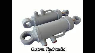 Types of cushioning in hydraulic cylinders