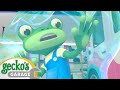 Gecko is frozen  morphle and geckos garage  cartoons for kids  trucks for children