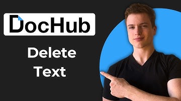 How To Delete Text In DocHub (2025 Guide)